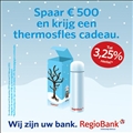 RegioBank Winterspaarweken, spaar voor een mooie thermosfles