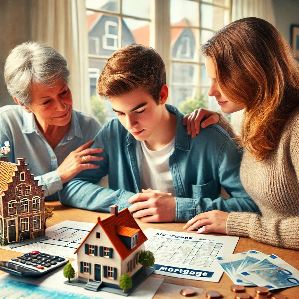 Ouders als financiële steun bij de hypotheek van hun kind